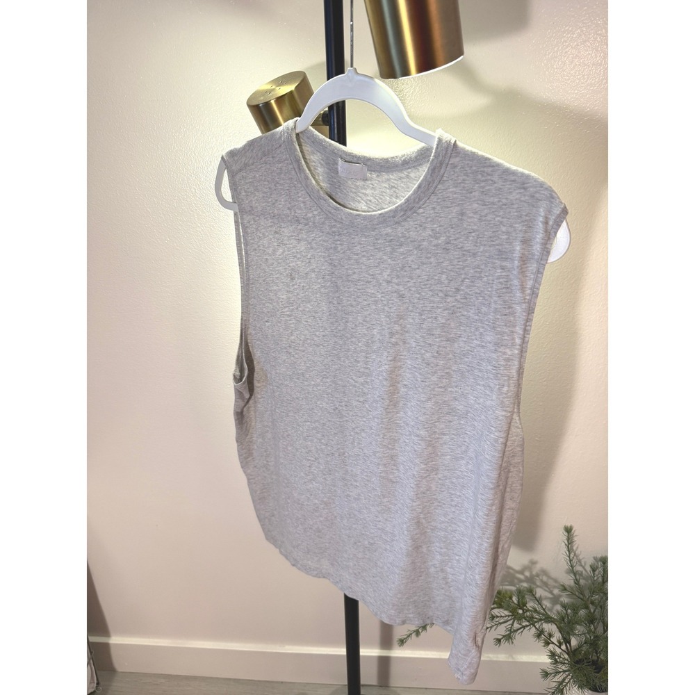 Skims Muscle Tank Heathered Gray Soft Modal Cotton Blend Top Mens Size M